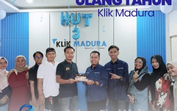 JMP Beri Kejutan Manis di HUT ke-3 Media Klik, Perkuat Sinergitas Jurnalis Pamekasan